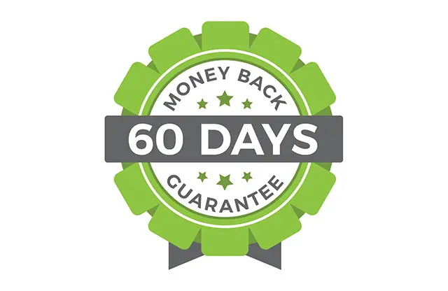 60-Days Money Back Guarantee